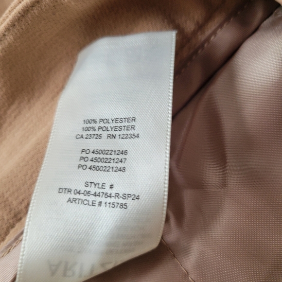 Aritzia Wide Leg Pants in Blush Taupe - Picture 7 of 7